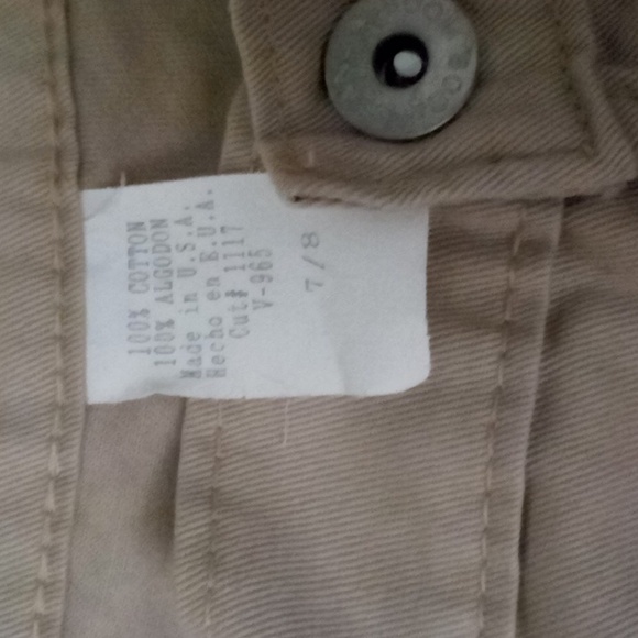 Boom Boom Jeans Juniors 7/8 Khaki Skater Pants - Picture 7 of 7